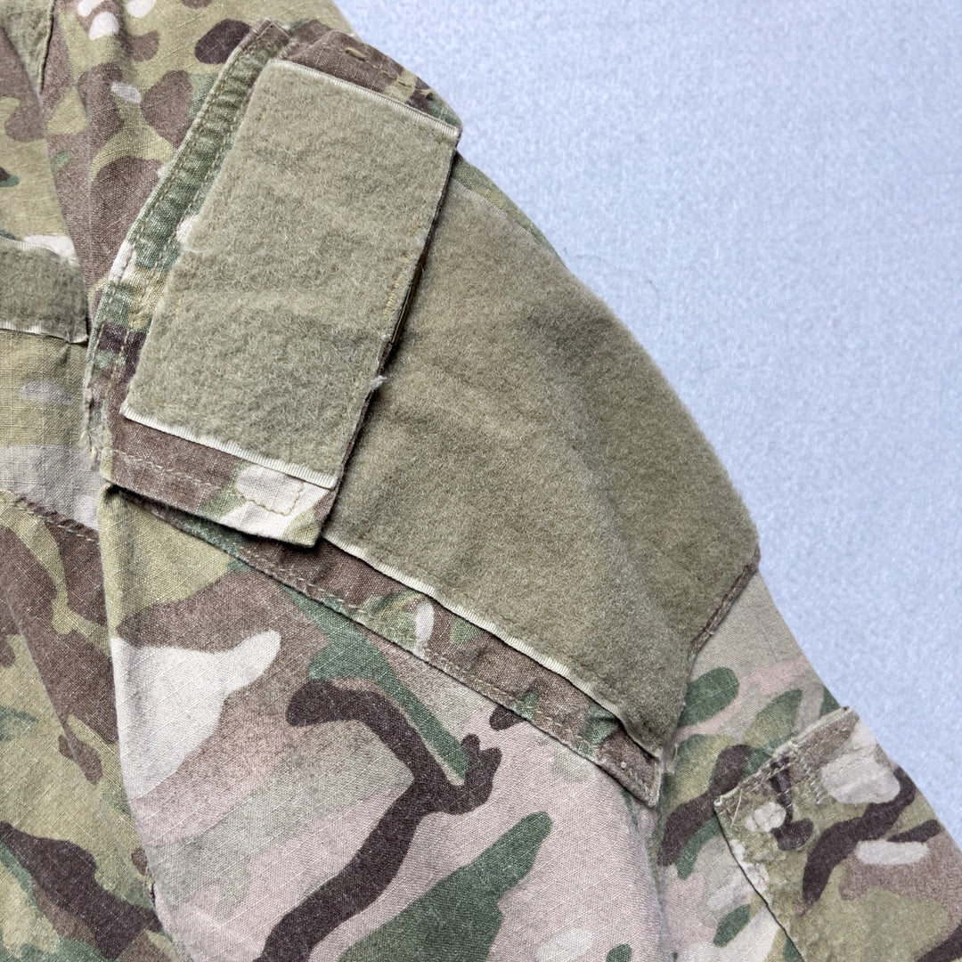 Men's Camo Military BDU Button Up Long Sleeve SI Shirt XXL