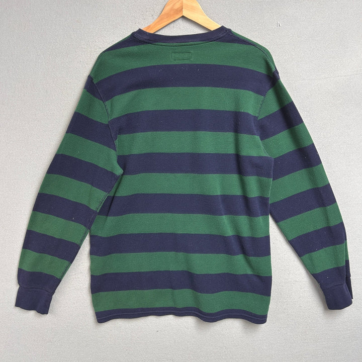 Polo Ralph Lauren Striped Thermal Shirt Size XL