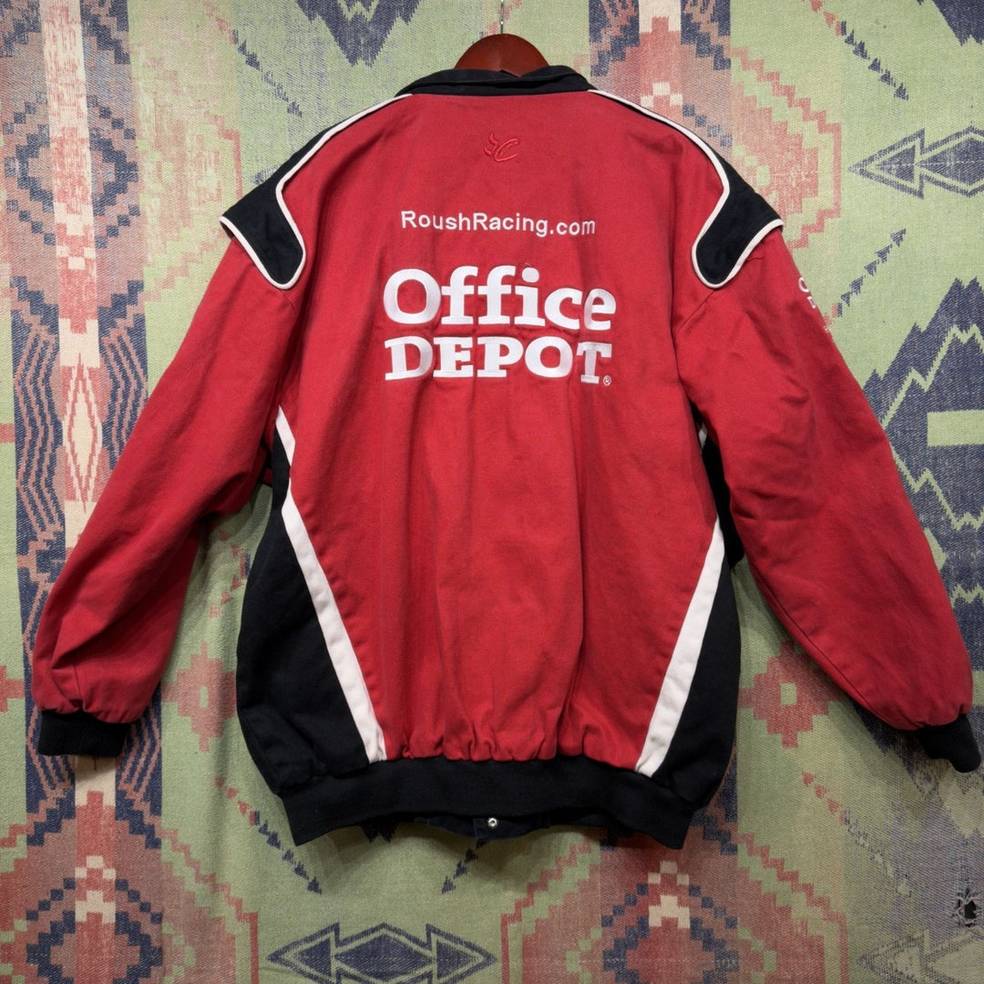 Office Depot Racing Vintage Nascar Jacket XL 2000s