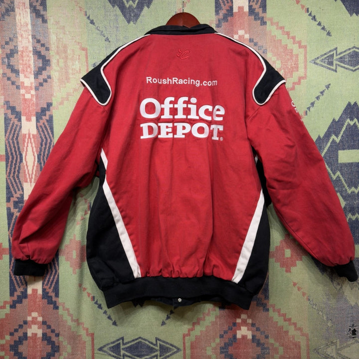 Office Depot Racing Vintage Nascar Jacket XL 2000s