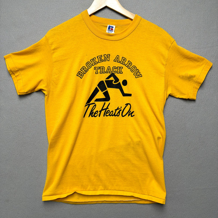 Vintage Broken Arrow Track T Shirt Size Medium