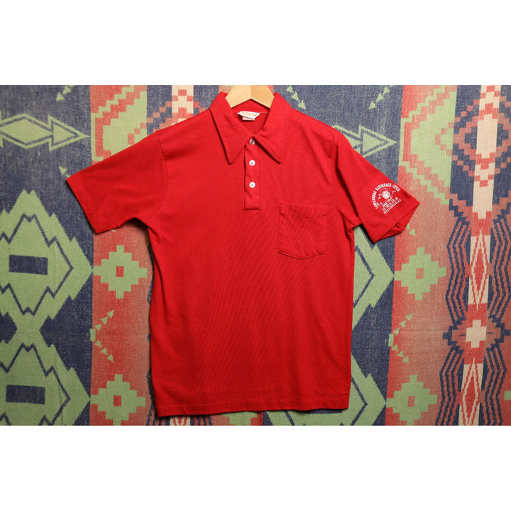 Arkansas Razorbacks Darts Vintage Polo Shirt Medium 80s