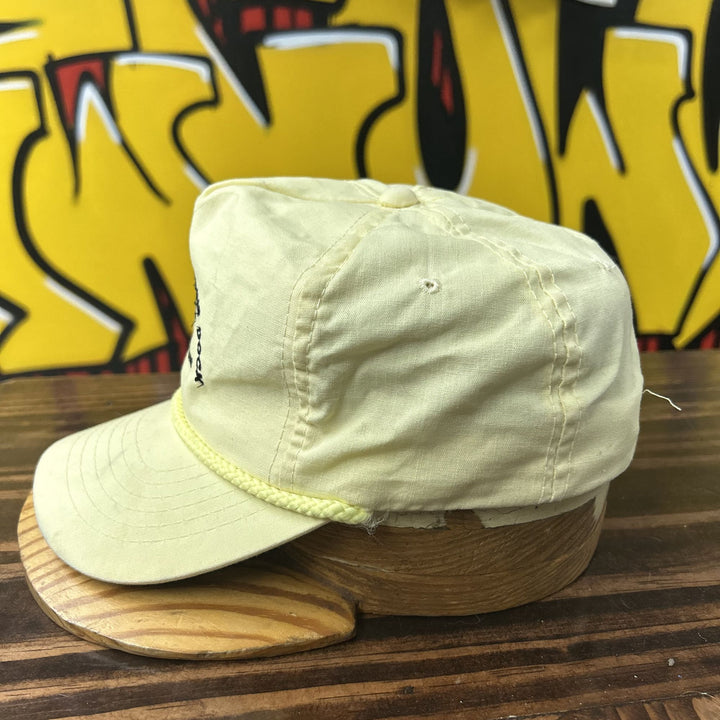 Campbell Point Boat Dock Vintage Fishing Snapback Hat 80s