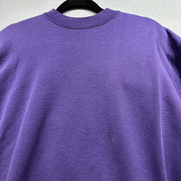 Vintage 90s Purple Tultex  Sweatshirt Size XL