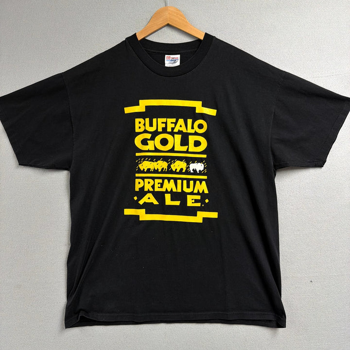 Vintage Buffalo Gold Premium Ale T shirt Size XL