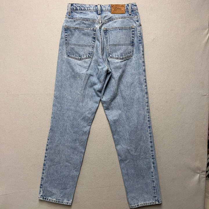 Vintage Polo Ralph Lauren Light Wash Jeans size 28x32