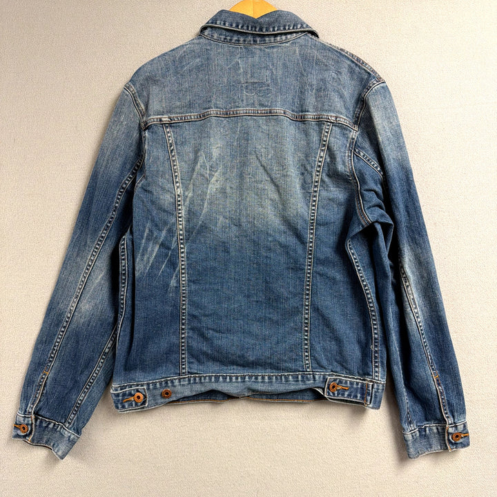 Lucky Brand Denim Trucker Jacket size Large