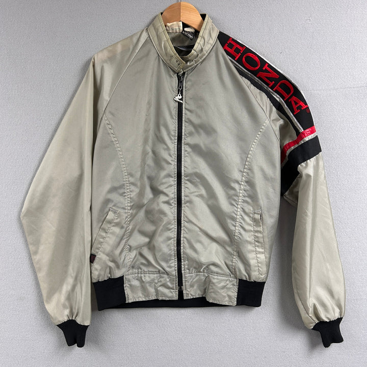 Vintage Honda Hondaline Silver Jacket No Liner Size XL