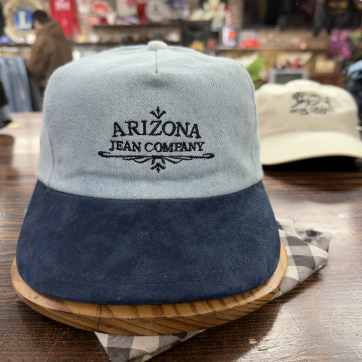 Arizona Jeans Vintage Denim Strap Back Hat 90s