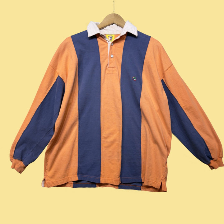 Vintage Duckhead 90s Striped Polo Shirt Size Large