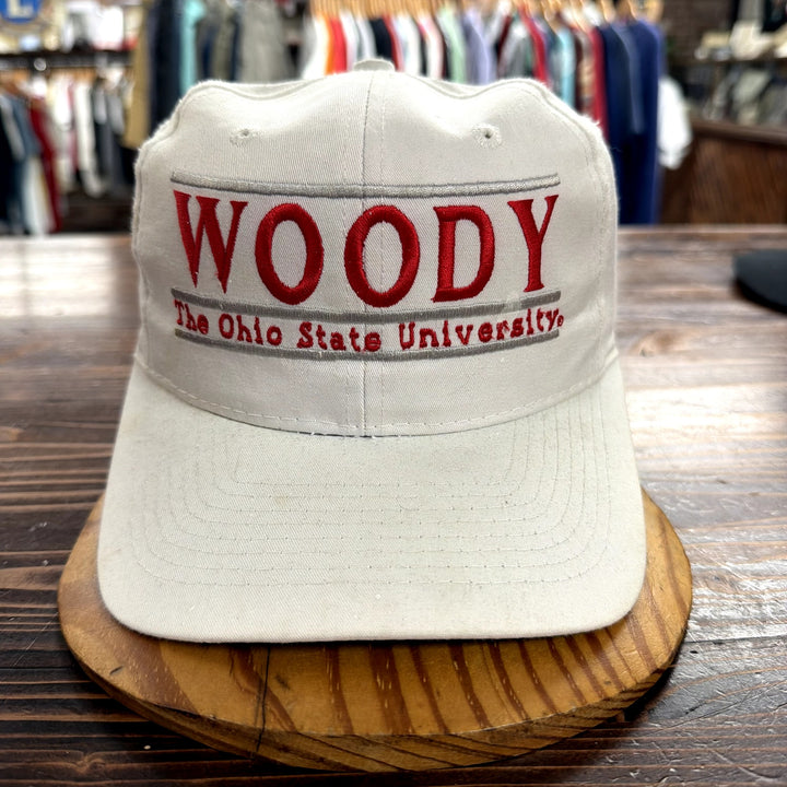 Vintage Ohio State Woody The Game Snapback Hat