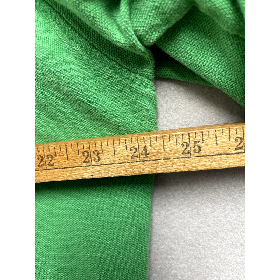 Y2K South Pole Men's Green Embroidered Polo Size 3XL