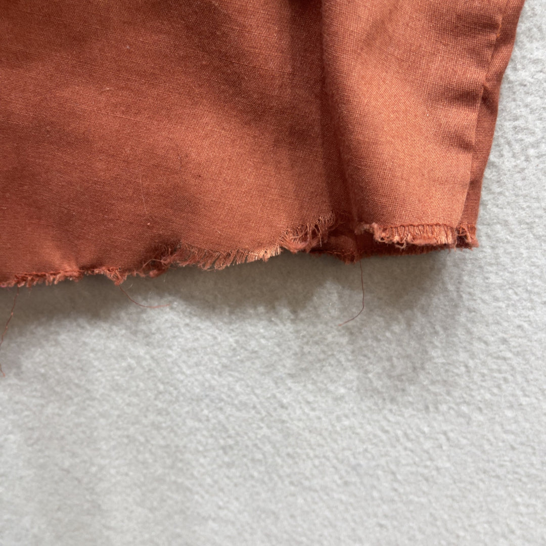 Vintage Panhandle Slim Orange Western Pearl Snap Button Up Medium