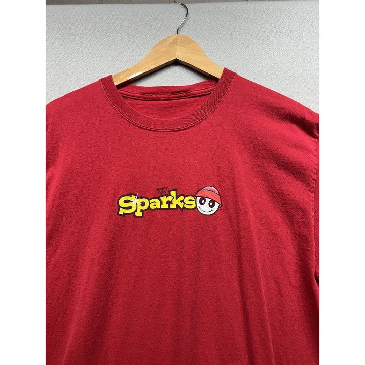 Vintage Y2K Awanas Club Sparks T Shirt Size Small