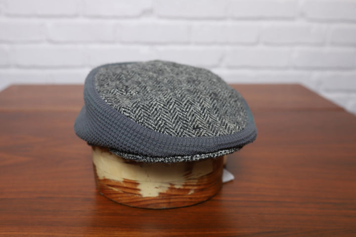 2000s harris tweed flat cap