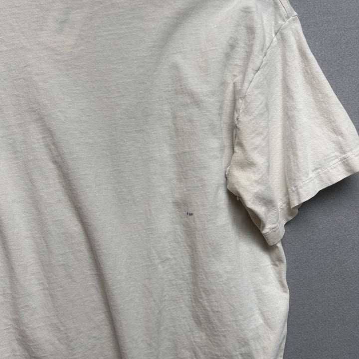 Vintage 90's Nike Just Do It Basketball White Shirt Size Medium - Distressed