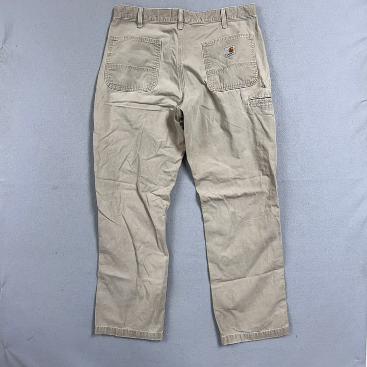 Carhartt Khaki Work Pants Size 36
