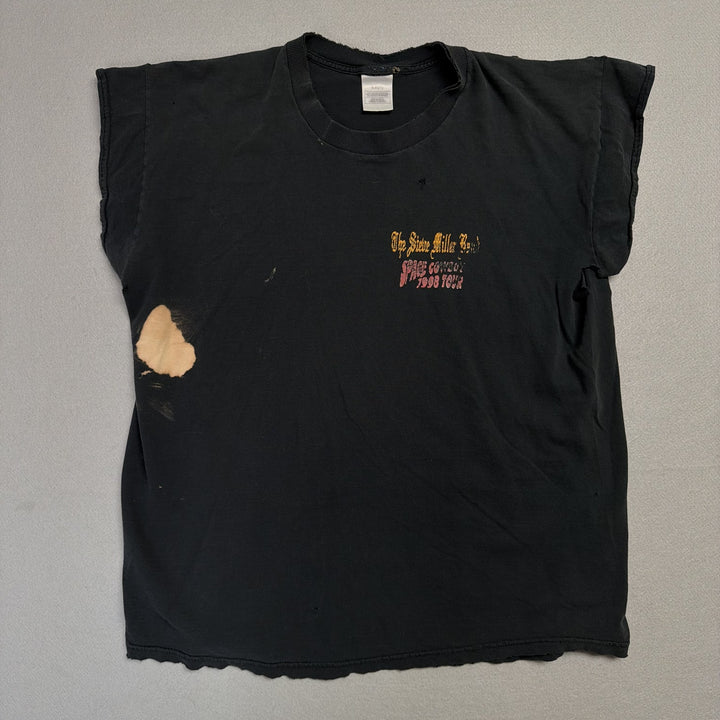 Vintage Steve Miller Thrashed Tour T Shirt Size XL