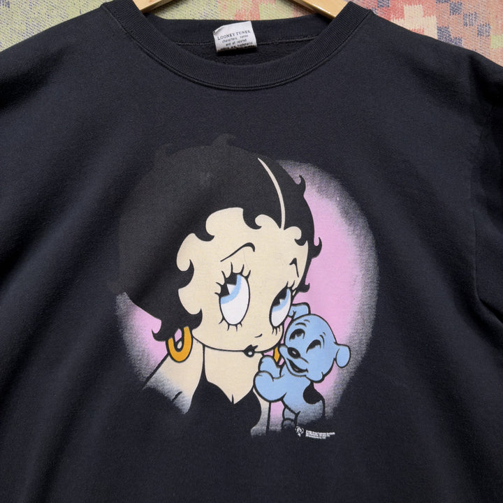 Vintage Betty Boop 90s Sweatshirt Size XL