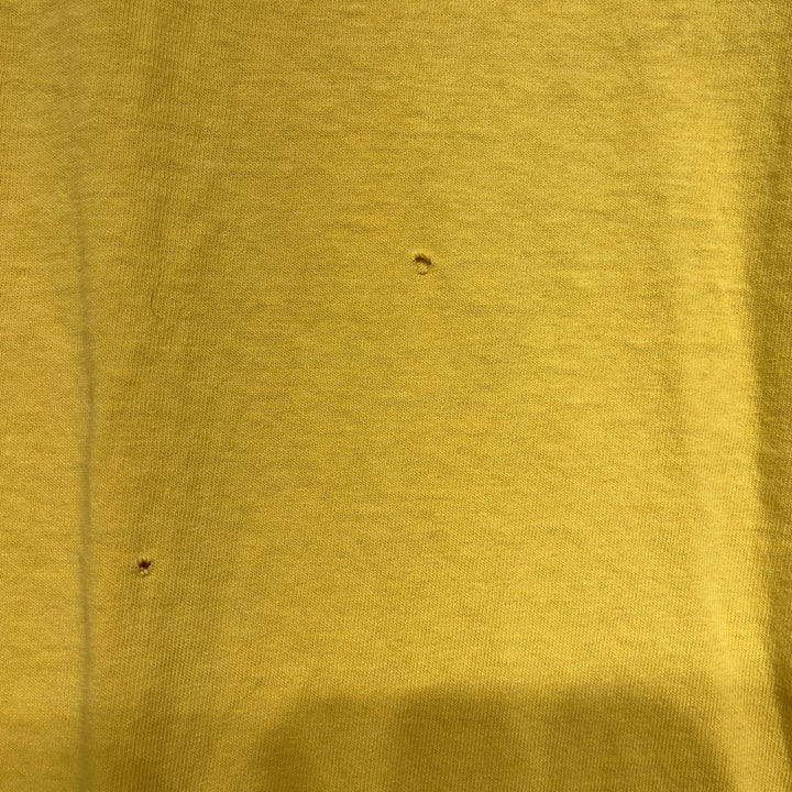 Vintage Tommy Hilfiger Distressed Yellow T Shirt size XL