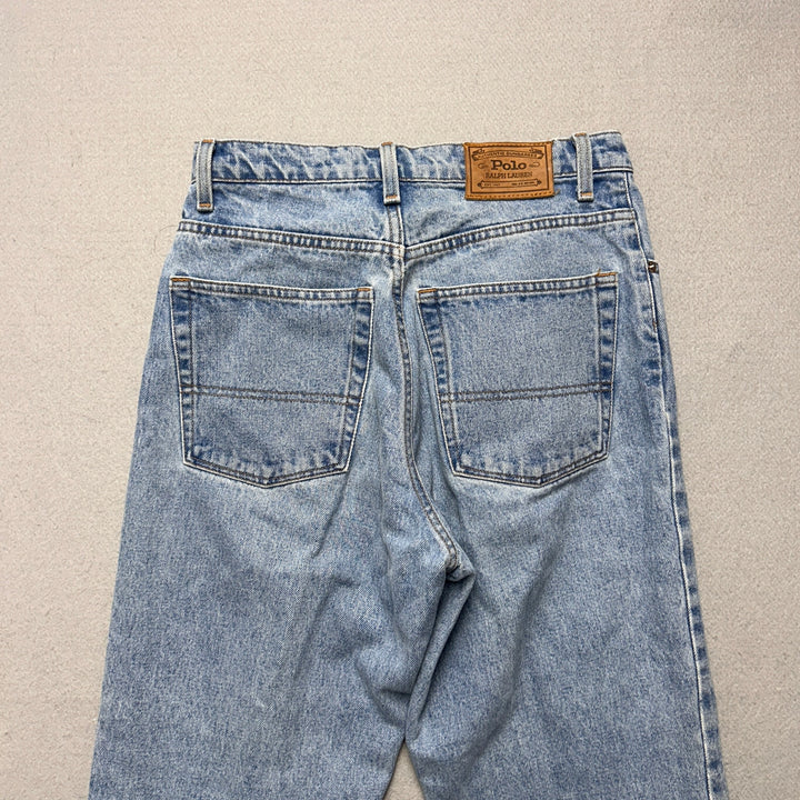 Vintage Polo Ralph Lauren Light Wash Jeans size 28x32