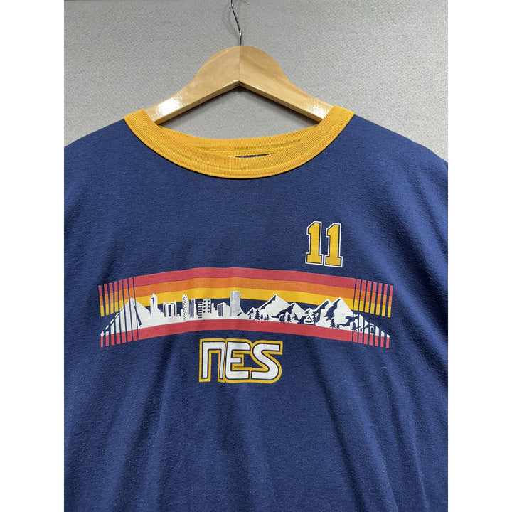 Vintage Y2K NES Nuggets Parody T Shirt Size XL