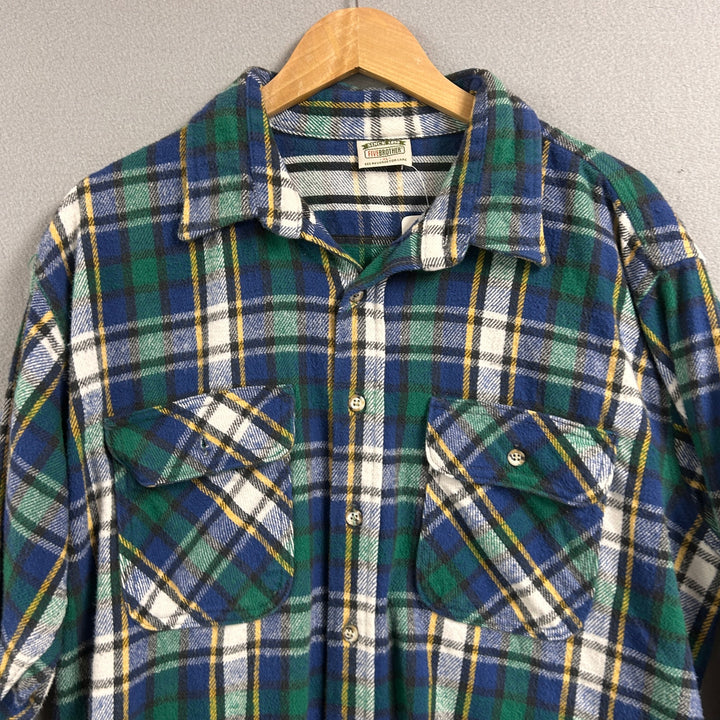 Vintage Fivebrother Flannel Shirt Size XL