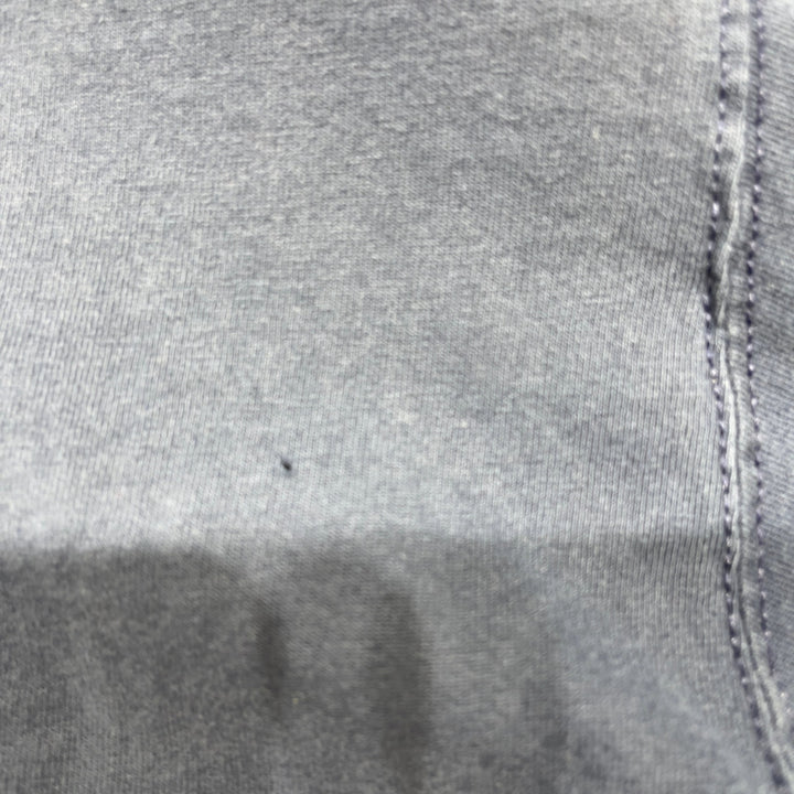 Vintage Discus Athletic Blue Faded Pocket T Shirt Size Large