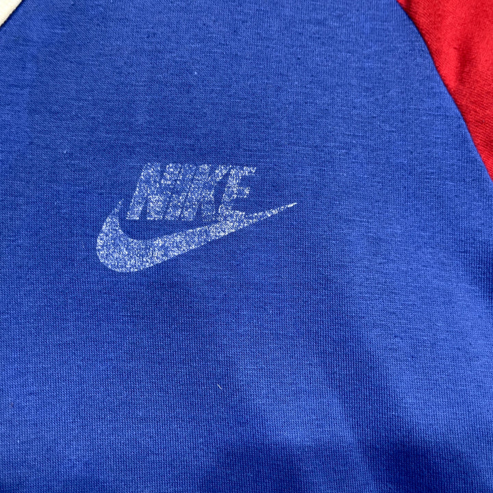 Vintage Nike V Neck 1970s T Shirt Size Large