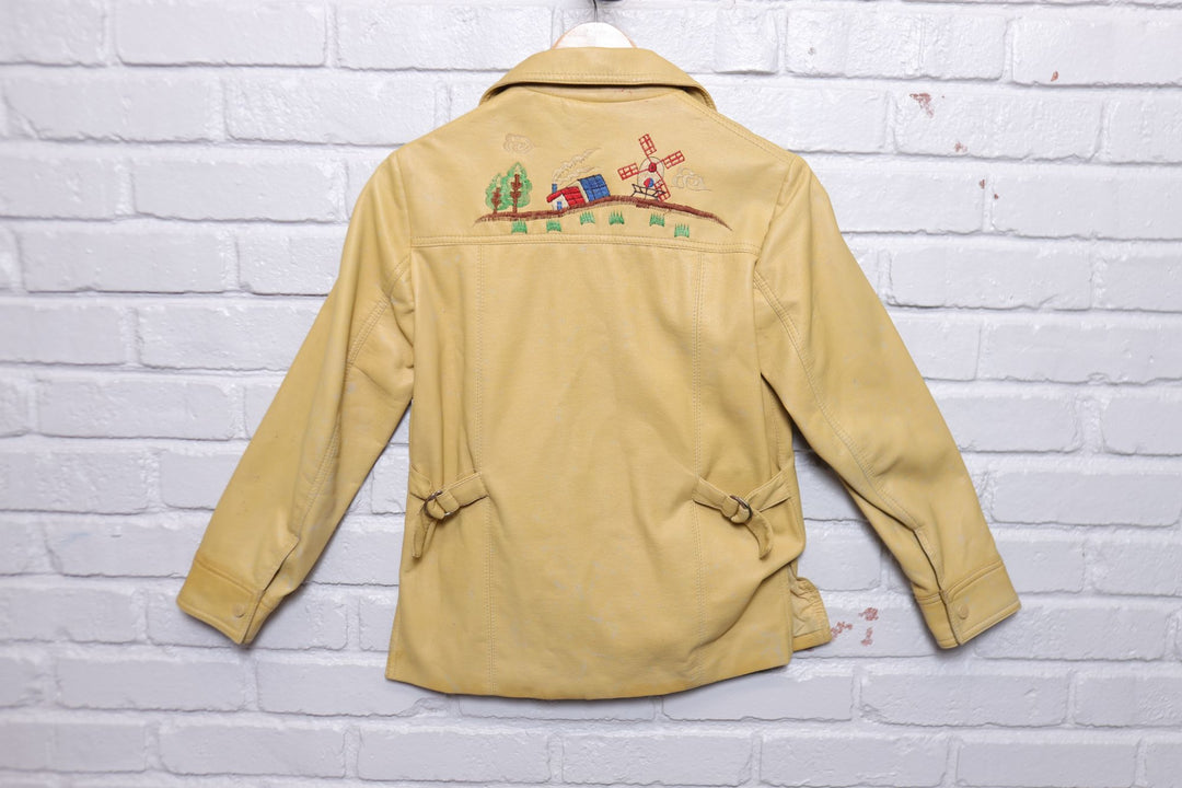 Atkinson Vintage Embroidered  Jacket Small 80s