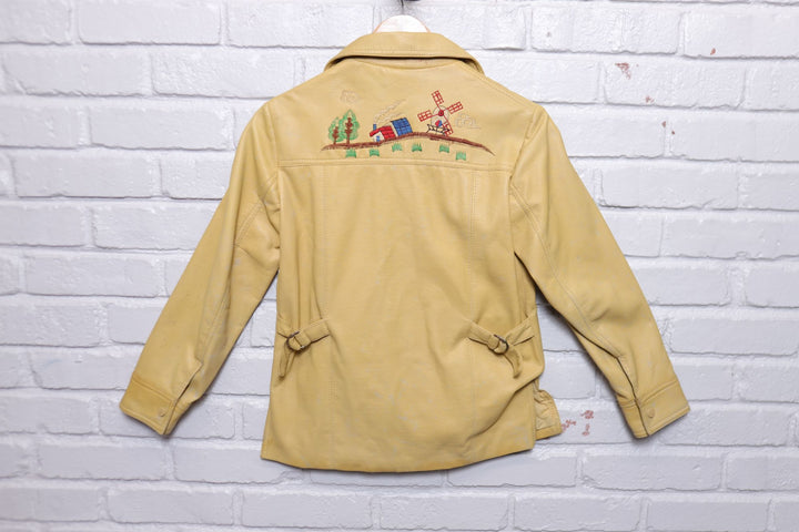 Atkinson Vintage Embroidered  Jacket Small 80s