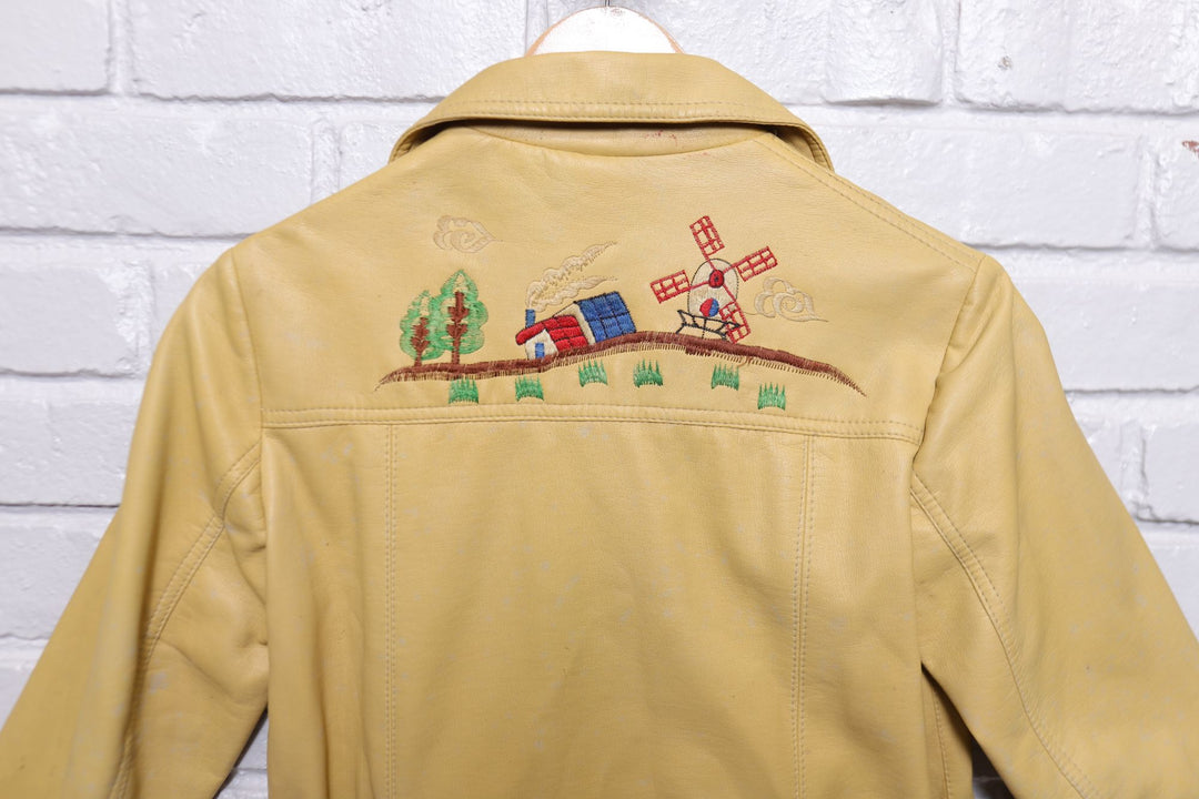 Atkinson Vintage Embroidered  Jacket Small 80s