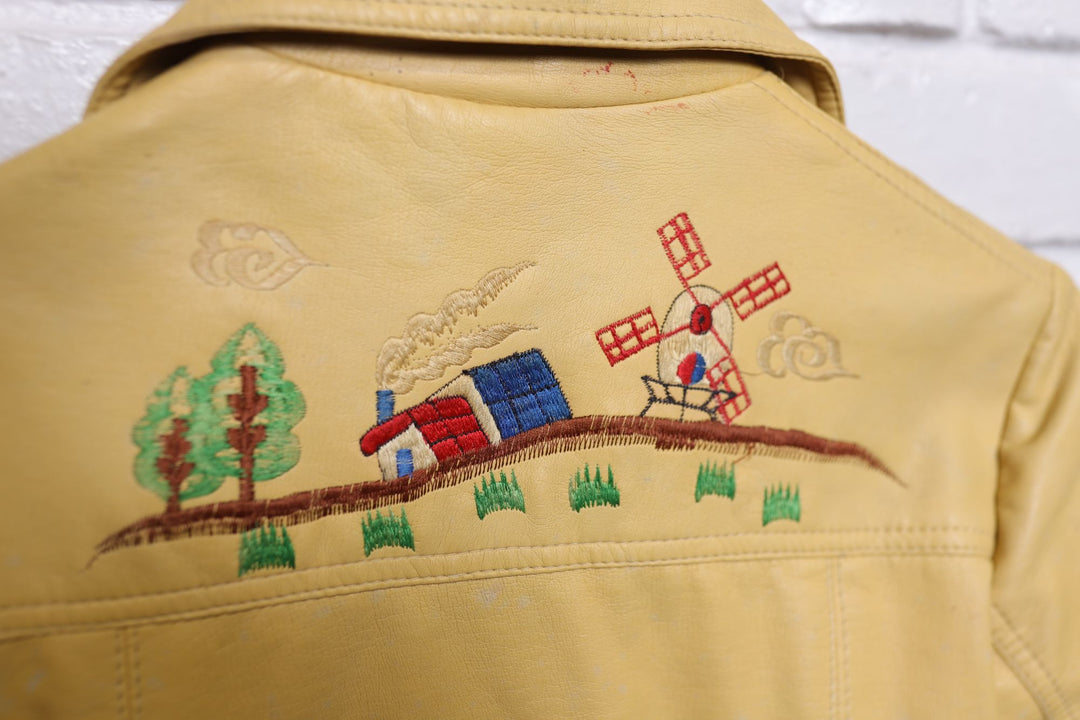 Atkinson Vintage Embroidered  Jacket Small 80s