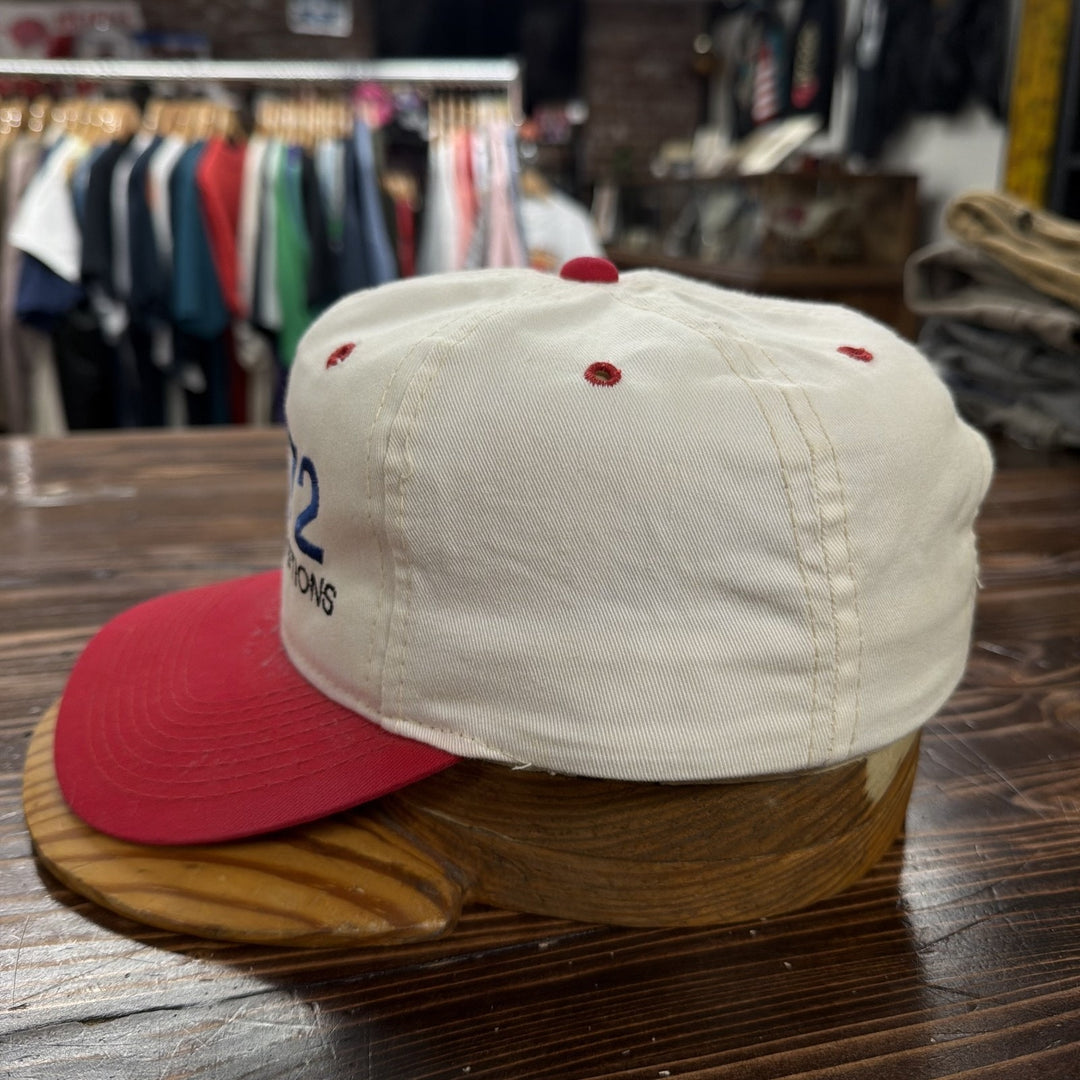 Vintage 1994 Final Four Arkansas Razorbacks 76-72 Basketball Snapback Hat
