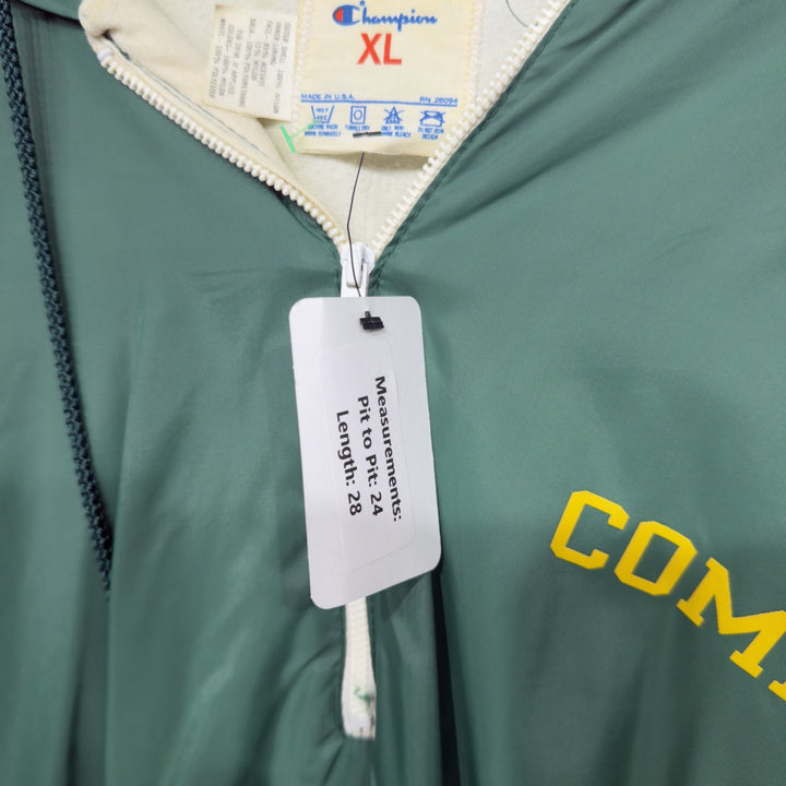 Champion Vintage Half  Zip Comets Windbreaker Jacket XL 80s