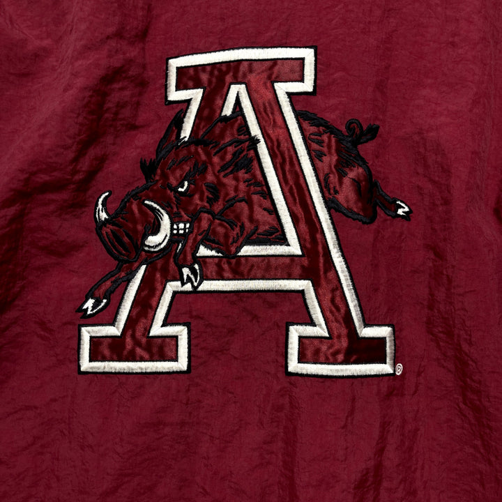 90's Starter Arkansas Razorback Jacket Jumping Hog Size XL