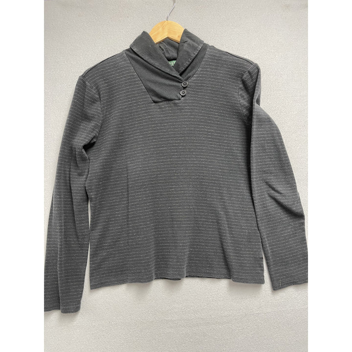 Women's Lauren Ralph Lauren Gray Mock Sweatshirt Size Large