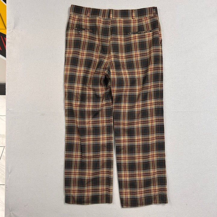 Vintage Haggar imperial Plaid Trouser Pants Size 38