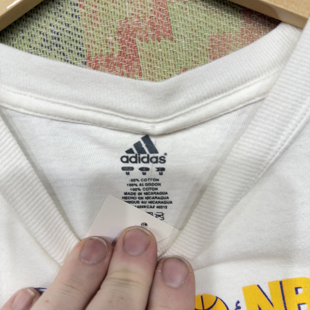 Adidas Lakers NBA Champions Vintage Big Head T Shirt Size Medium