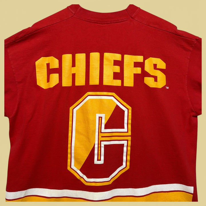 Vintage Kansas City Chiefs 90s Salem T Shirt Size XL