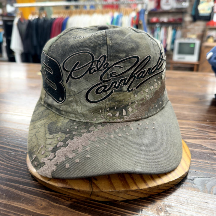 Dale Earnhardt Realtree Camo Vintage Snapback Hat 90s