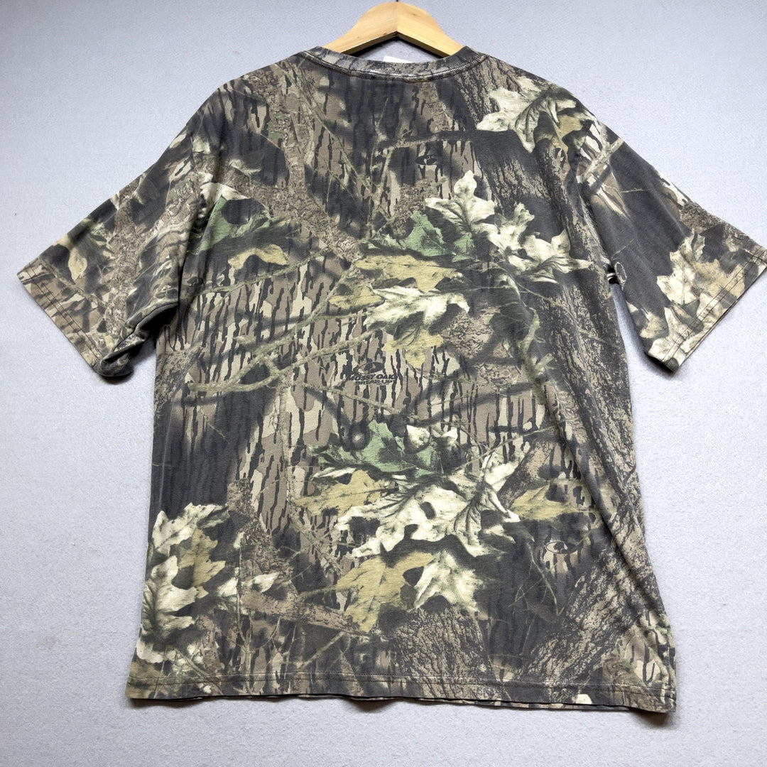 Vintage Mossy Oak Break Up Camo Shirt Size Large