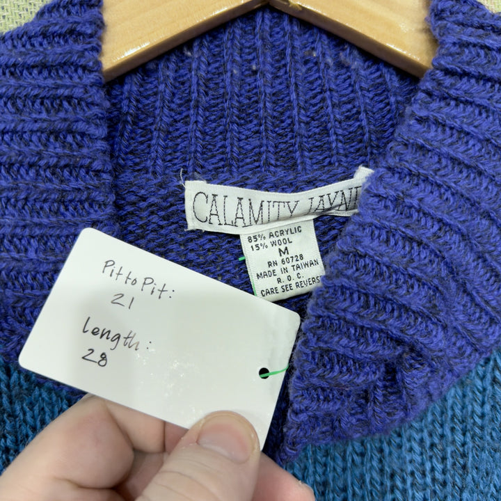 Calamity Jayne Vintage Western Sweater Size Medium 80s