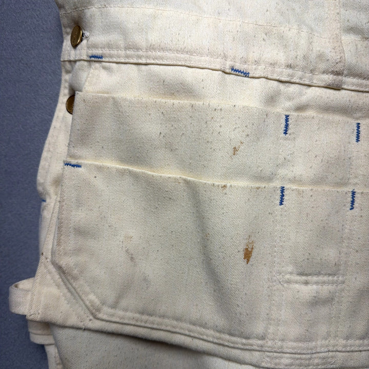 Vintage Sears Toughskins Union Made Painters Overalls Size 34