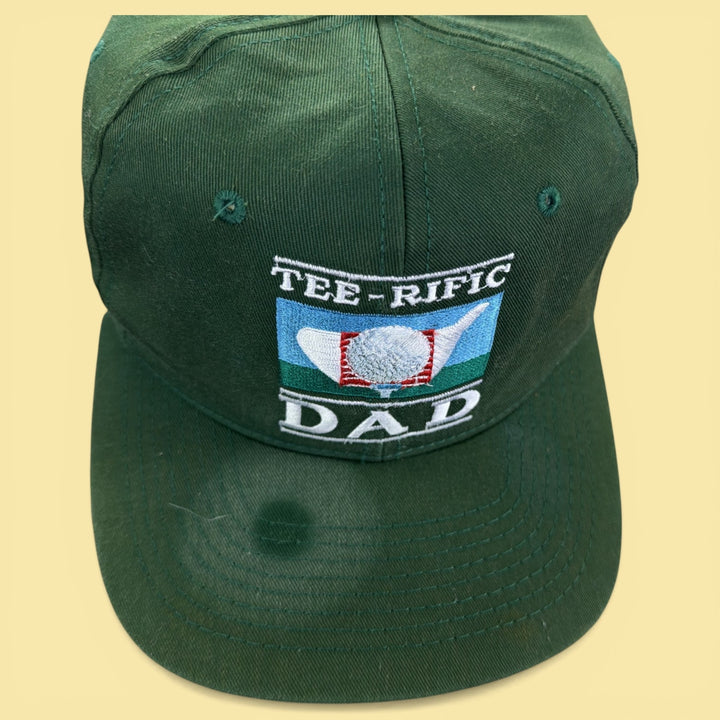 Vintage 90s Tee Rific Dad Golf Snapback Hat