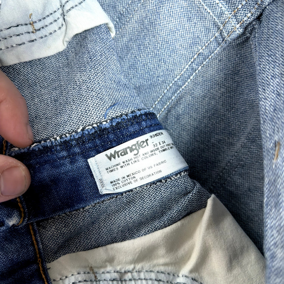 Wrangler 936DEN Faded Jeans Size 32