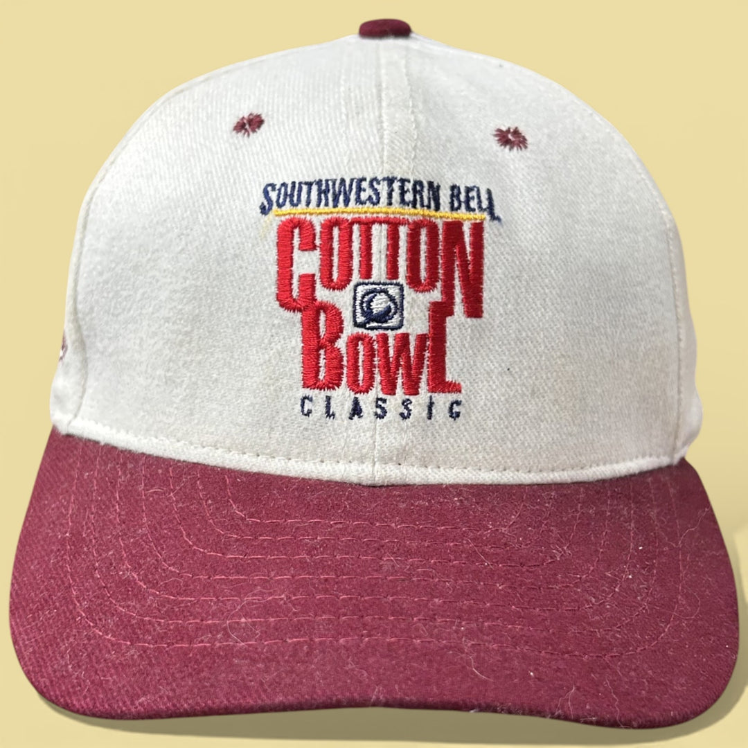 Vintage Reebok Arkansas Cotton Bowl 2000s Snapback Hat