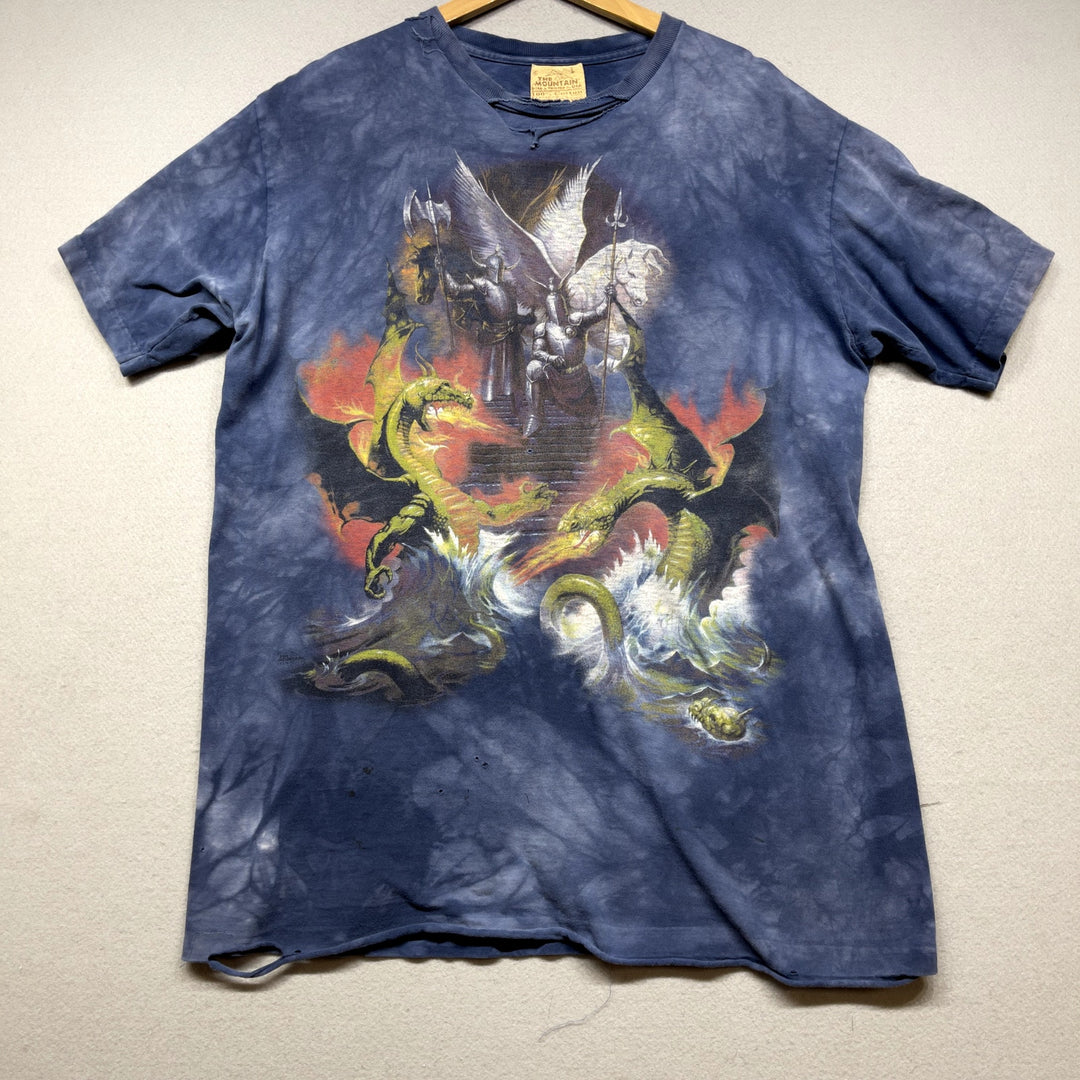 Vintage The Mountain Dragons T Shirt Size Large