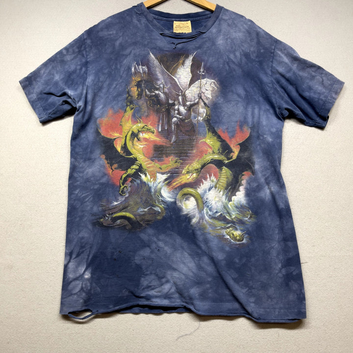 Vintage The Mountain Dragons T Shirt Size Large