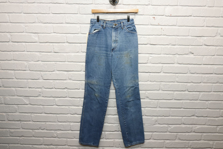 80s womens rustler western jeans size 26/31.5